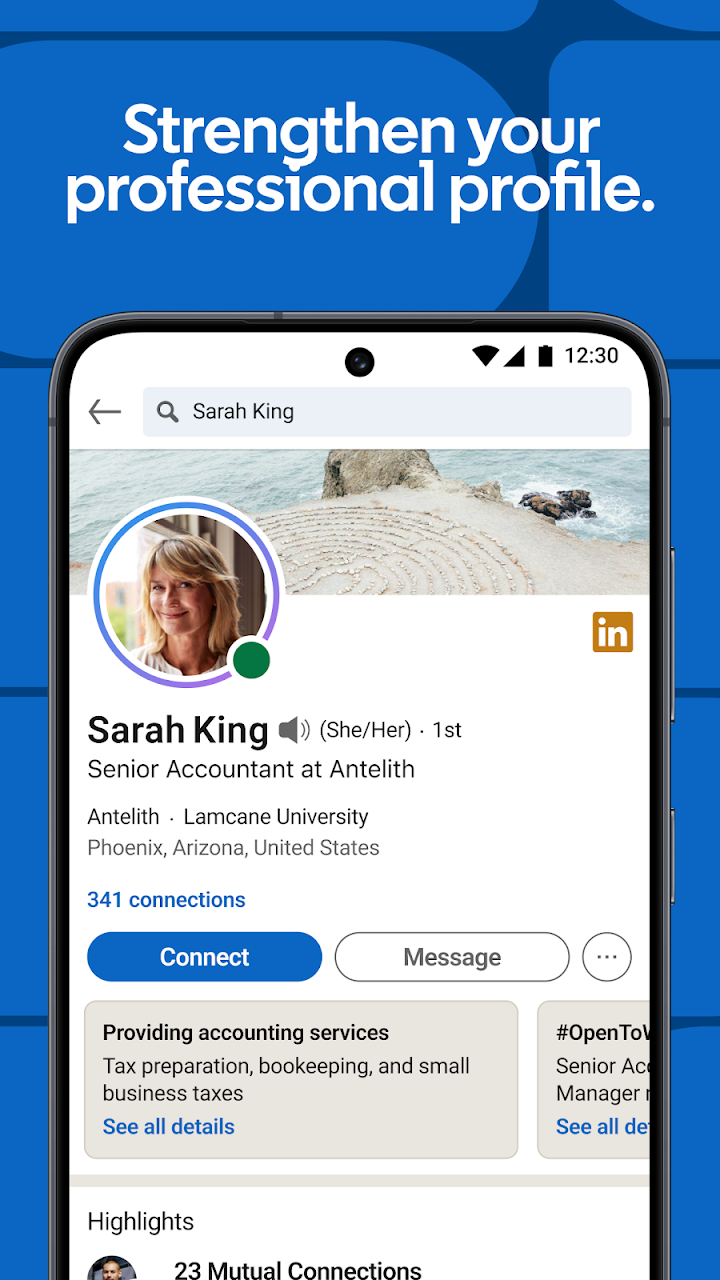 LinkedIn: Community & Network screenshot