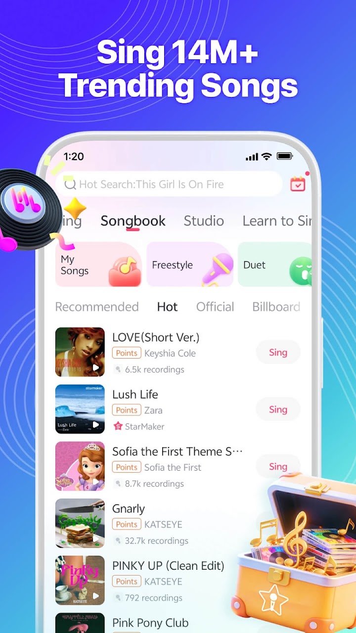StarMaker: Sing Karaoke Songs screenshot