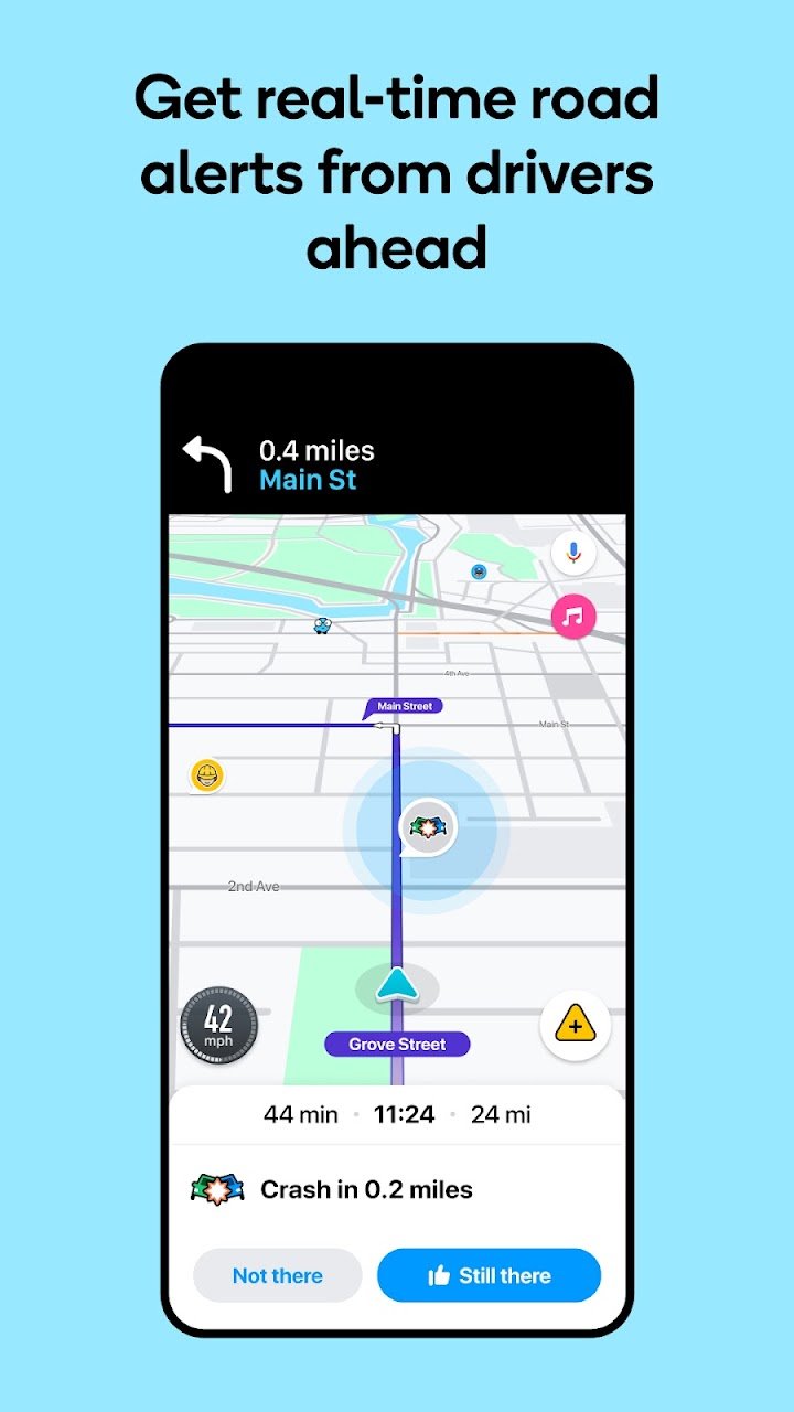 Waze Navigation & Live Traffic screenshot