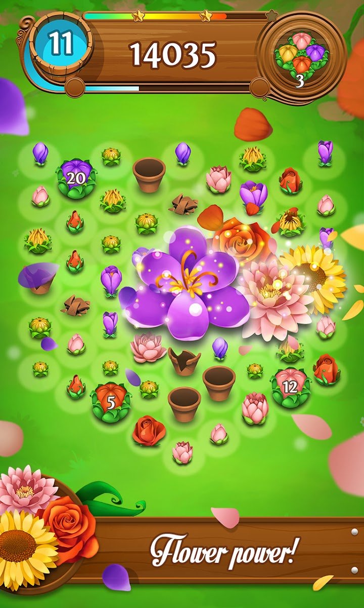 Blossom Blast Saga screenshot