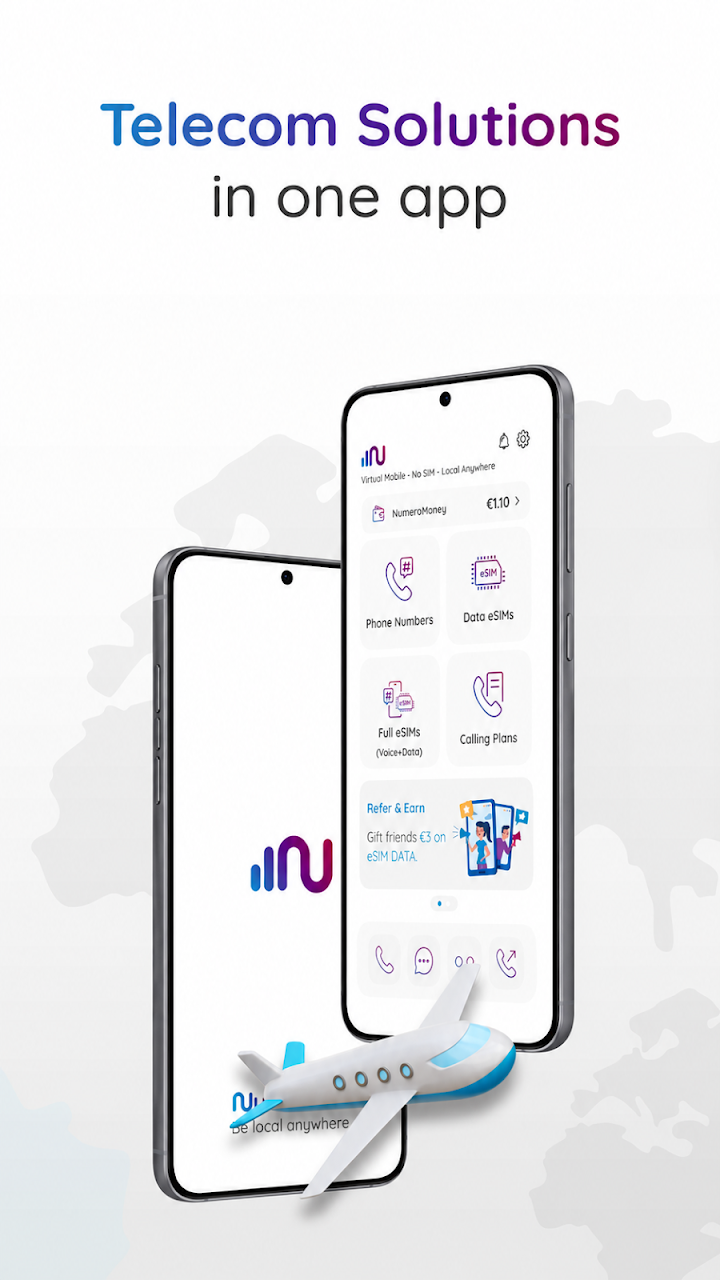 Numero eSIM: USA Number & More screenshot