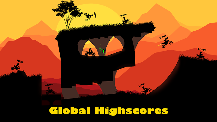 Sunset Bike Racer - Motocross screenshot