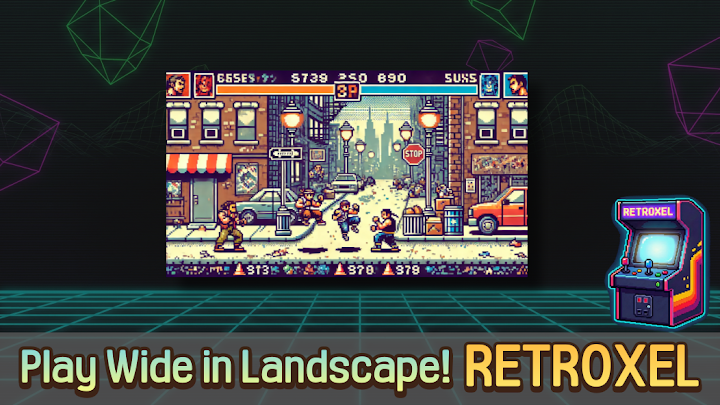 RETROXEL: Retro Arcade Games screenshot