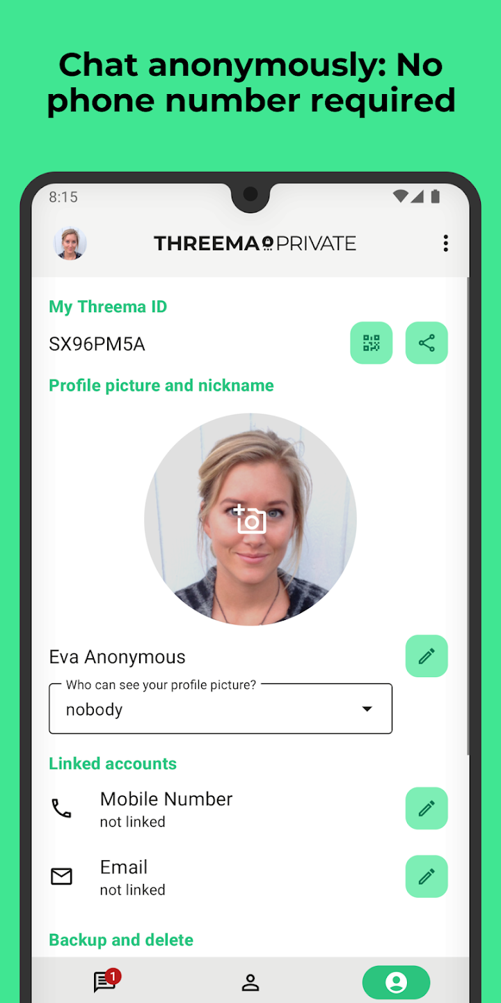 Threema. The Secure Messenger screenshot