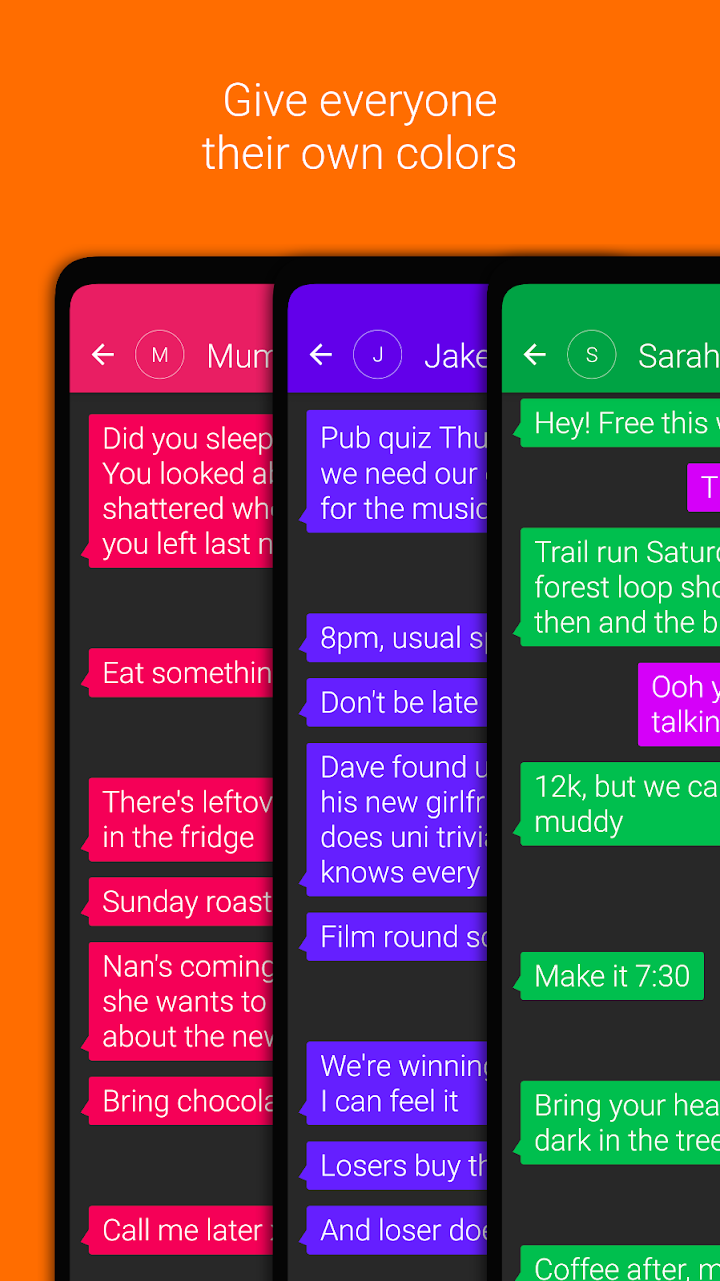 Textra SMS screenshot
