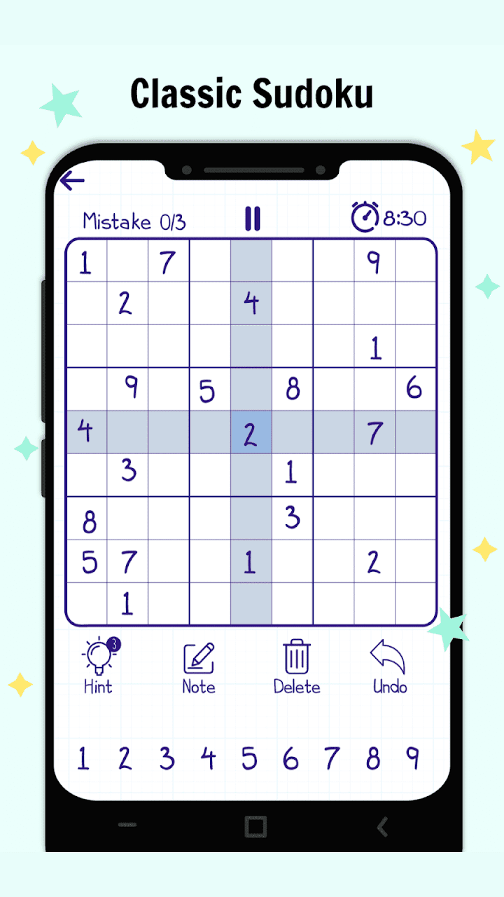 Classic Sudoku: puzzles games screenshot