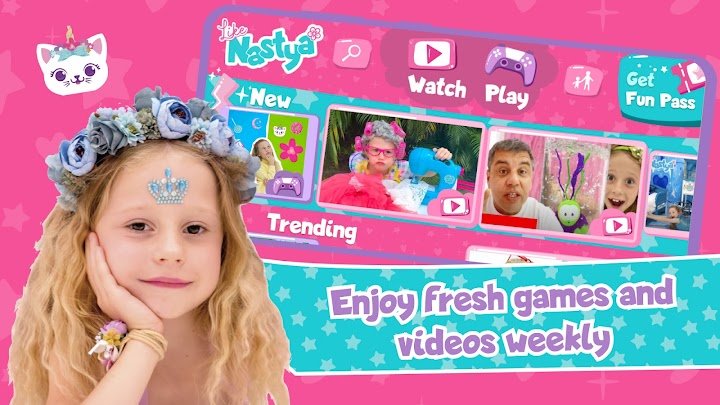 Like Nastya: Kids Games Videos screenshot