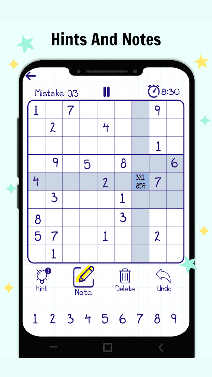 Classic Sudoku: puzzles games screenshot
